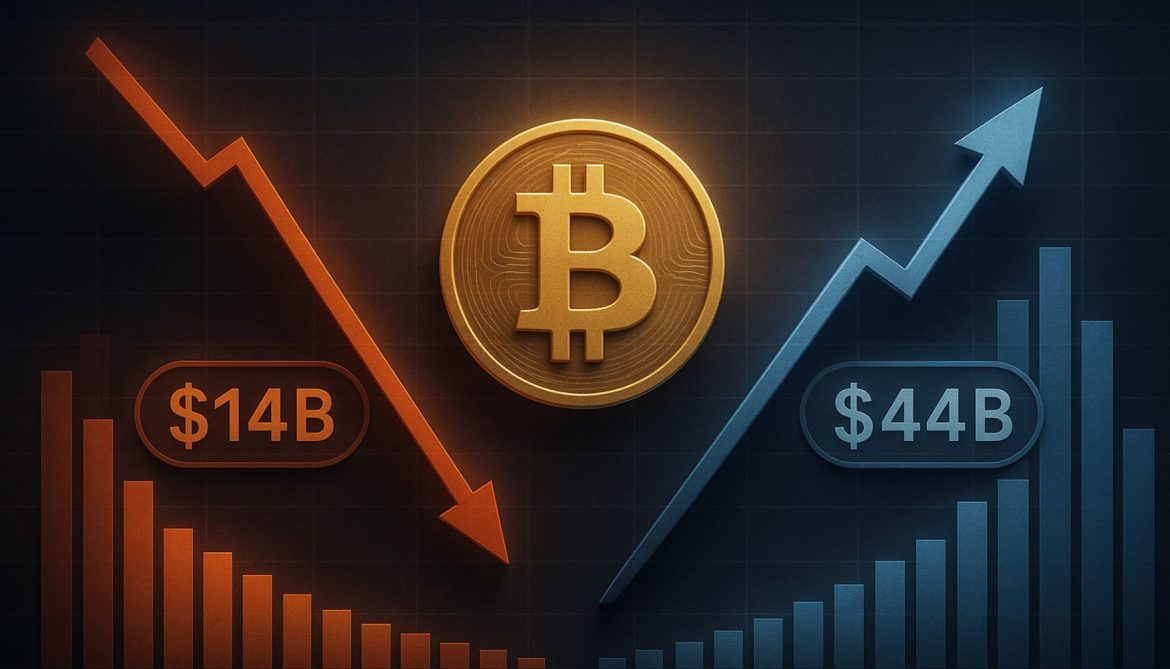 Bitcoin Handles $14B OI Drop As Spot Volume Surged To $44B: Controlled Reset?