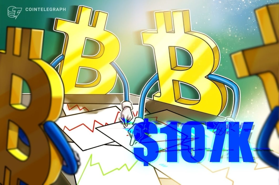 Bitcoin Whale Adds Short Exposure as BTC Dips Under $110,000