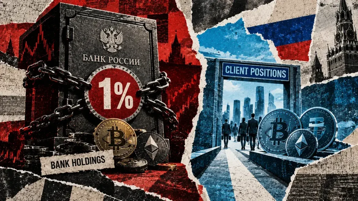 1% crypto capital cap: Bank of Russia’s proposal